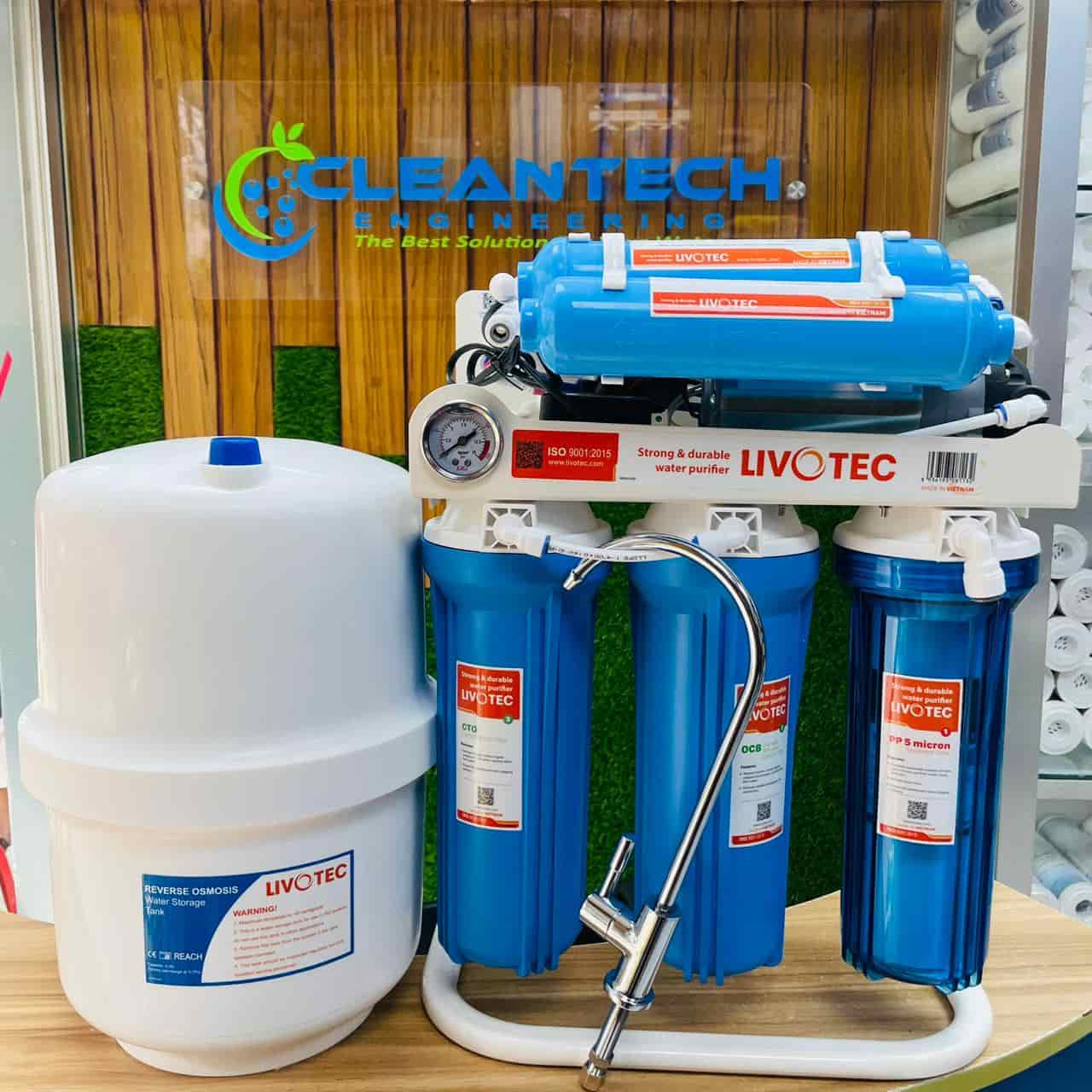 7-Stage-Livotec-water-purifier-made-in-vietnam Livotec Vietnam RO Water Purifier With Stand - 7 Stage - Image 1