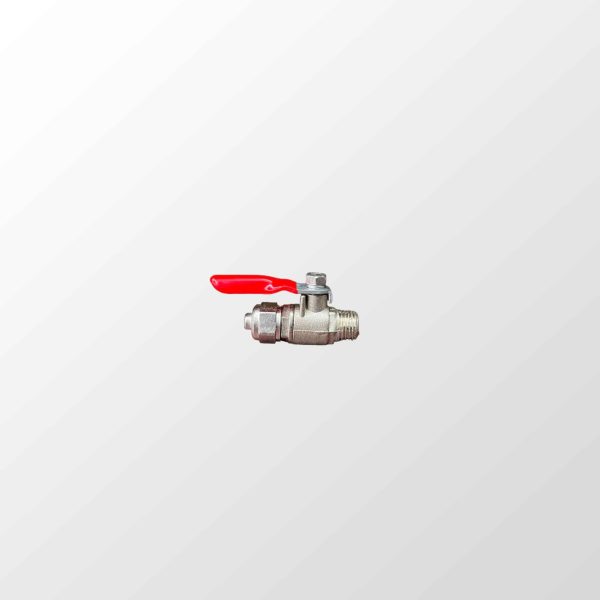 Water Connector Ball Valve 1/4" X 10mm