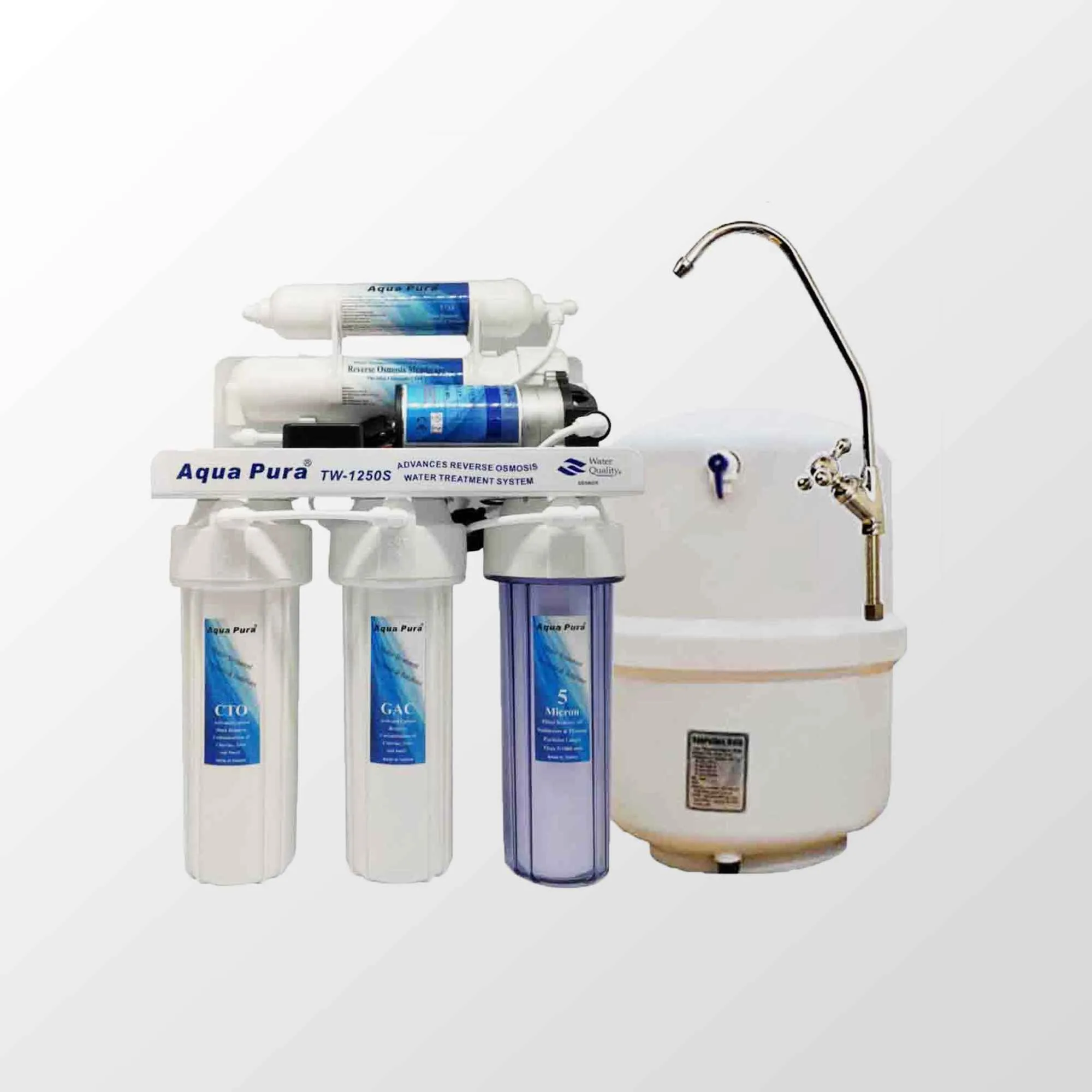 Deng Yuan 12100S 100 GPD RO Water Purifier | I WaterTech BD gpd ro water purifier