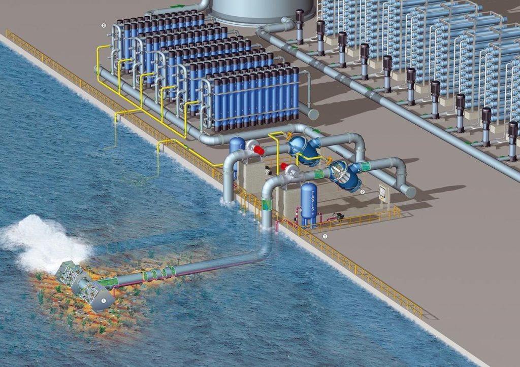 seawater desalination plant